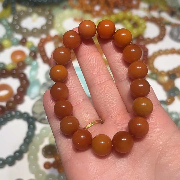 蛇纹石玉未镶嵌手串