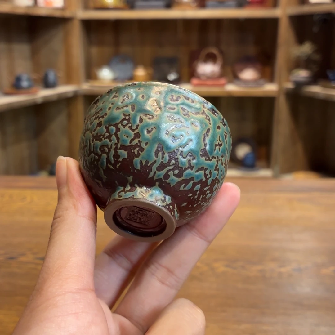 柴烧老岩泥茶器皿