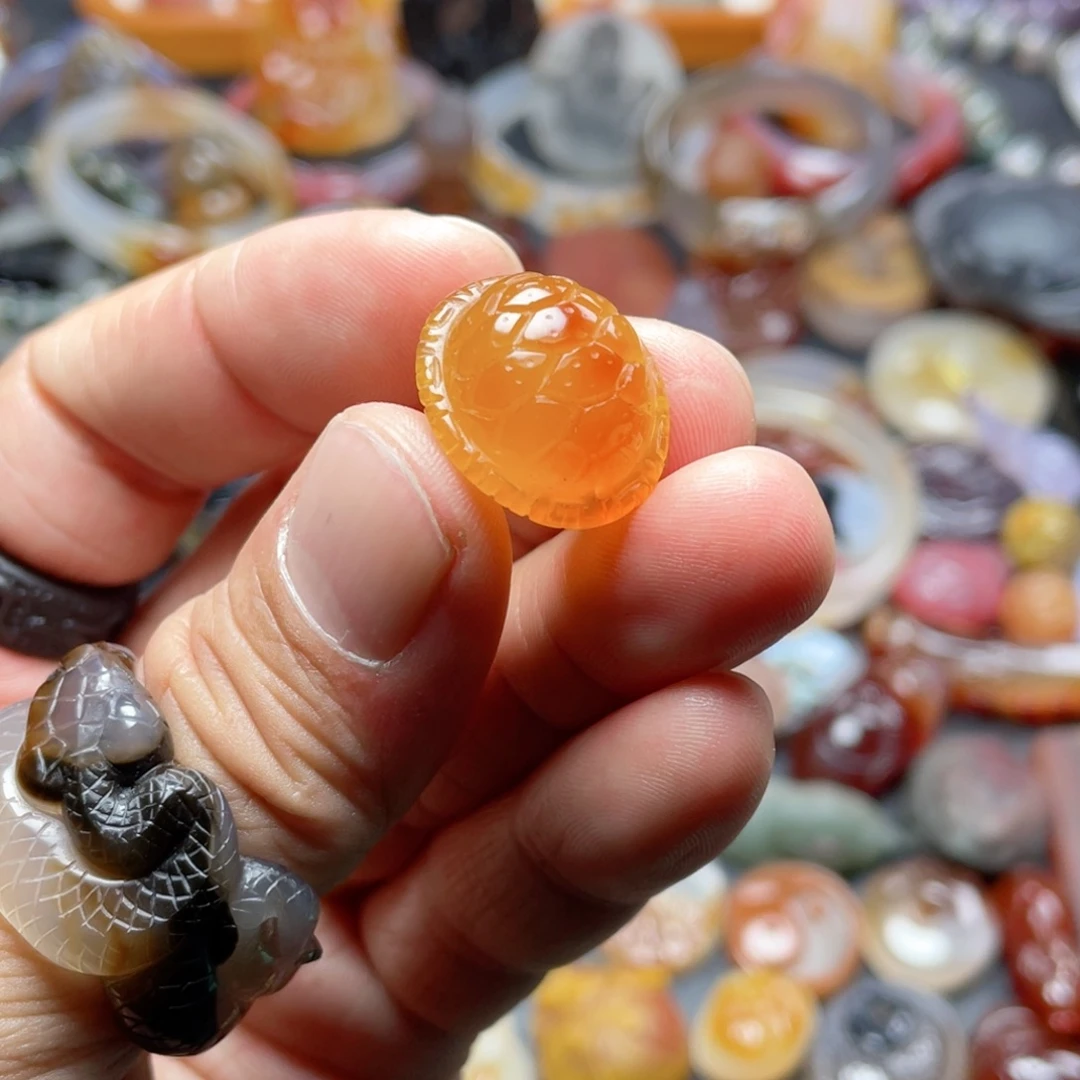 玛瑙/玉髓未镶嵌颈饰