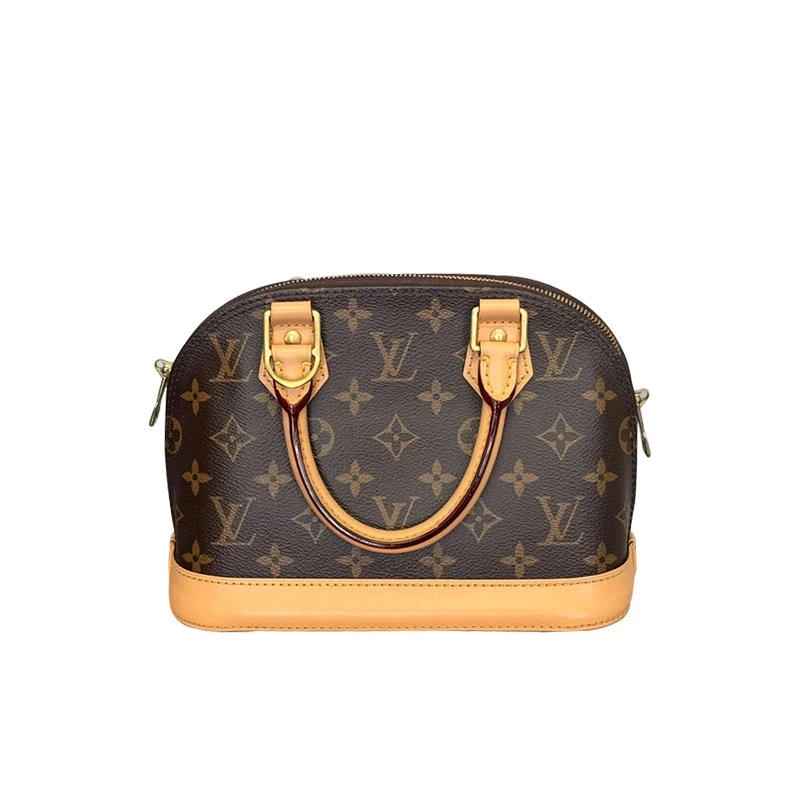 99新 LouisVuitton/路易威登 LV  贝壳bb 老花单肩包