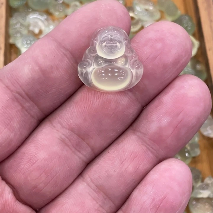 蛇纹石玉合金颈饰