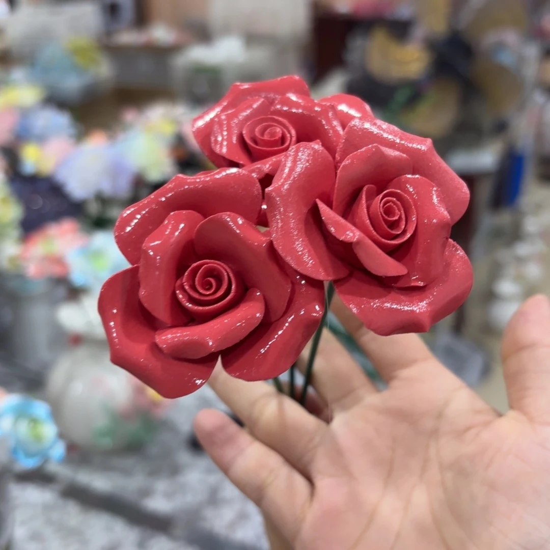 陶瓷花，满20发货，退款拉黑