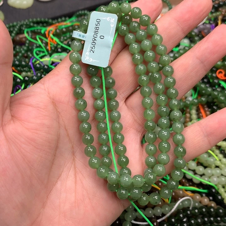 和田玉未镶嵌手链33