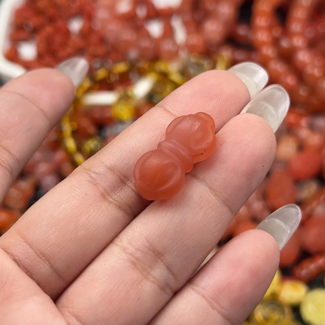 南红玛瑙未镶嵌吊坠(不含链)