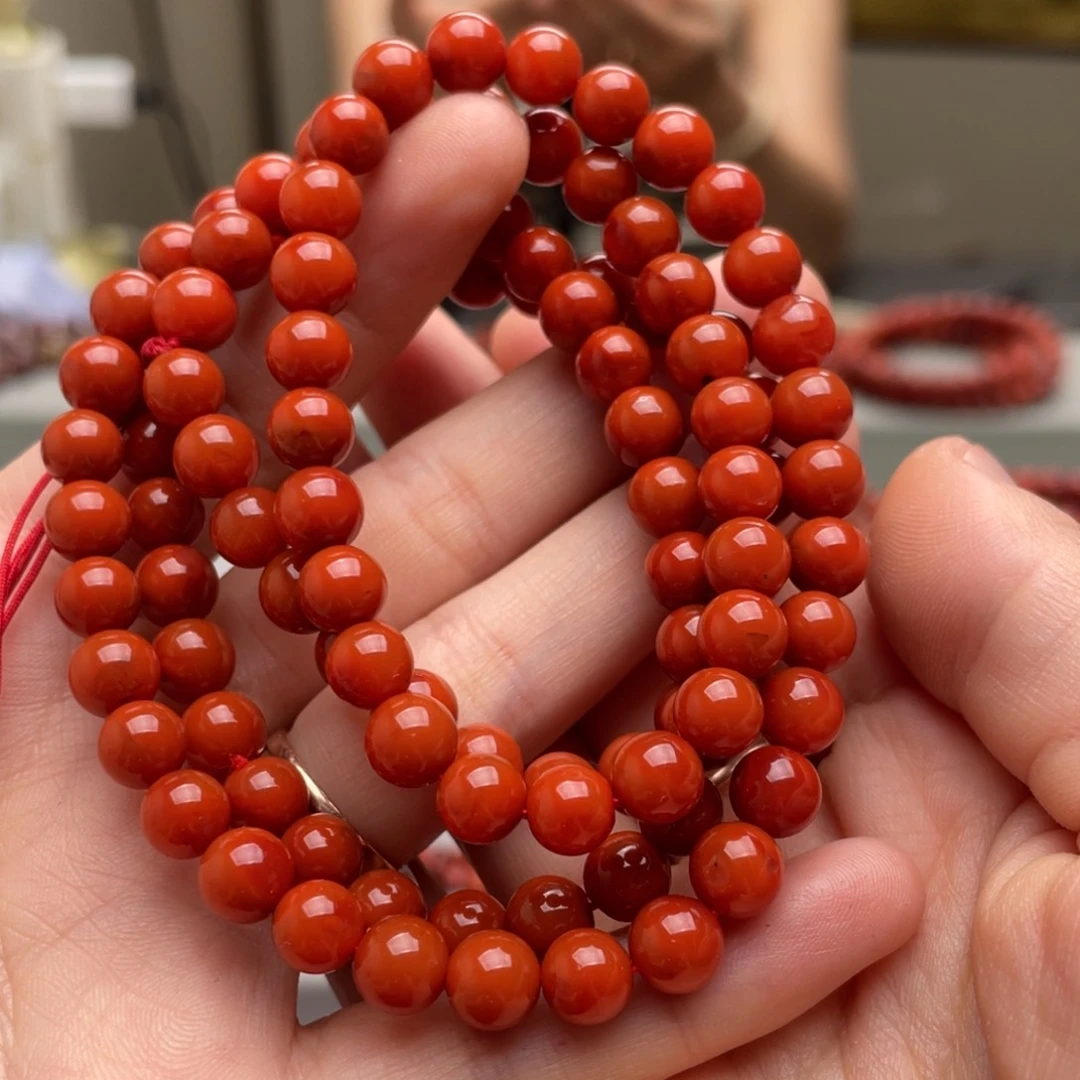 手链未镶嵌南红玛瑙
