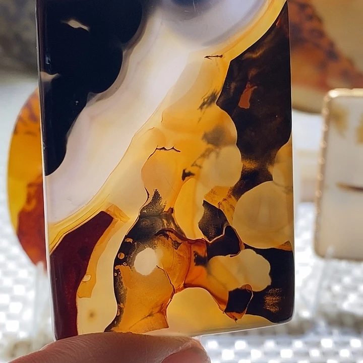 玛瑙/玉髓未镶嵌颈饰