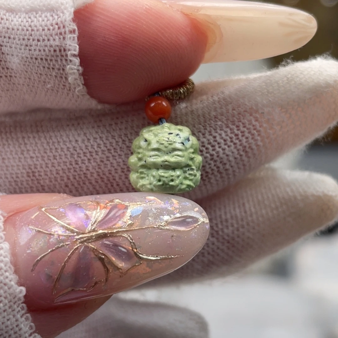 绿松石未镶嵌挂件