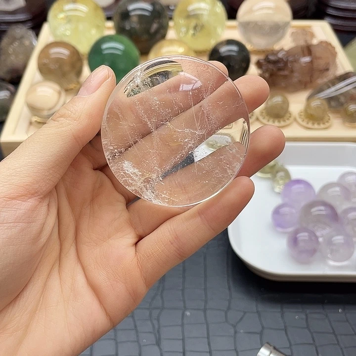 水晶未镶嵌珠宝半成品259水晶石