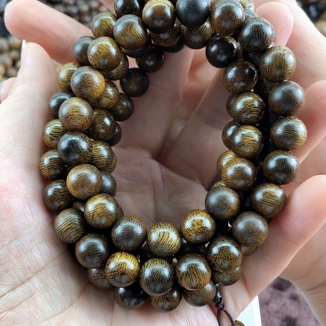 沉香手串随**流越南芽庄白棋