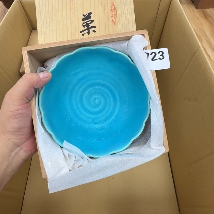 瓷片工艺品摆件瓷器摆件正能量