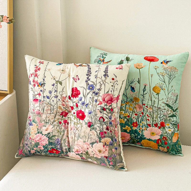 方形民族风椅子坐垫简约居家久坐舒适透气蒲团榻榻米地板办公室垫