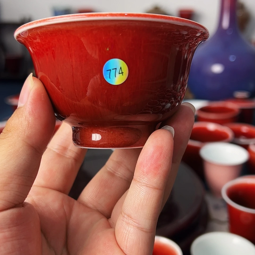 景德镇陶瓷原矿郎红茶具