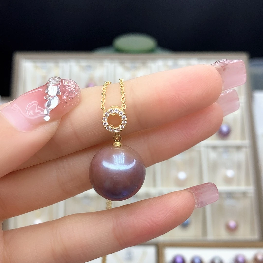 淡水珍珠颈饰合金