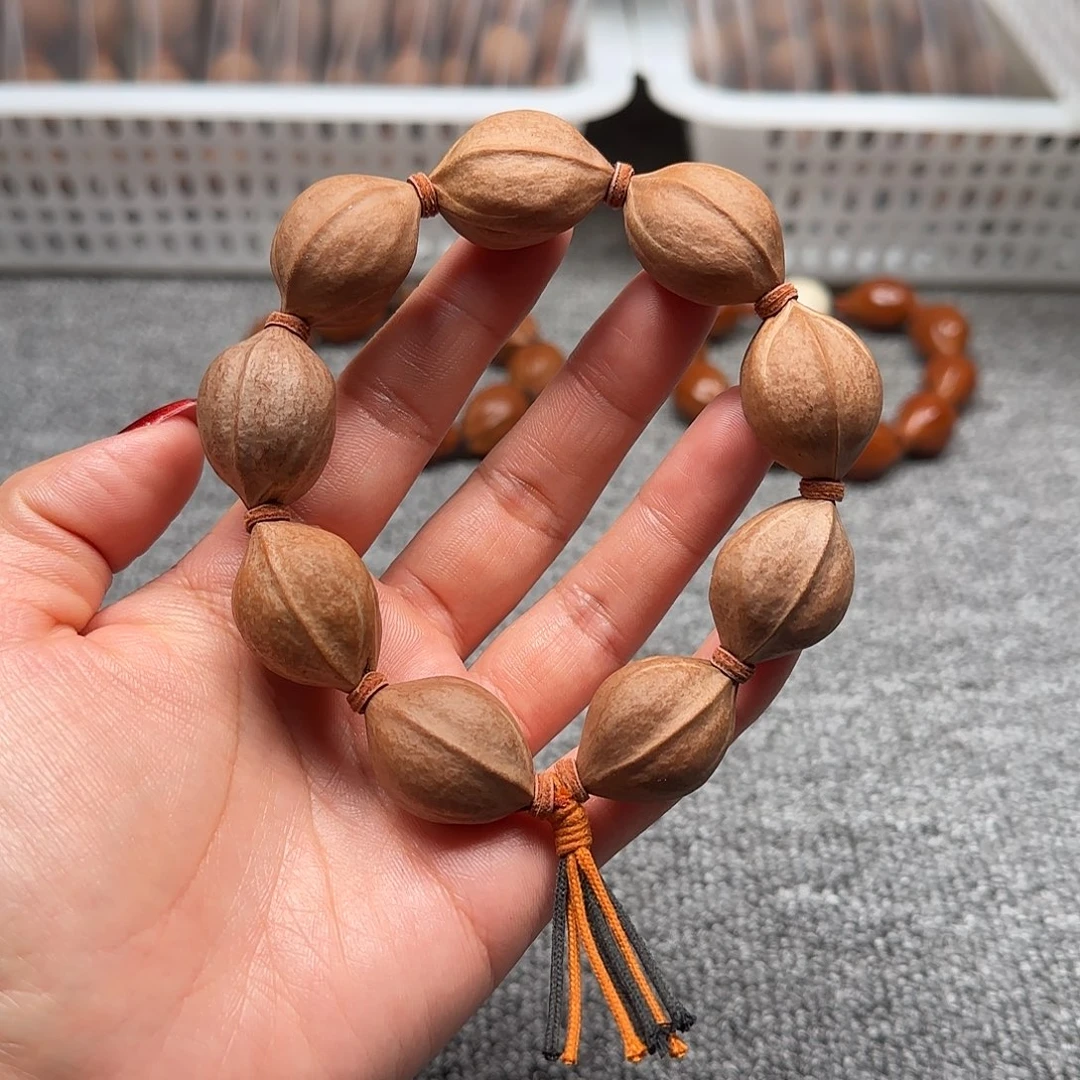 橄榄核手串/手链20*28原生态 梅林铁