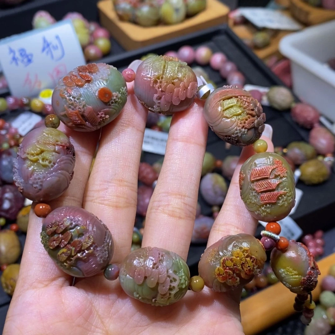 【闪购商品】玛瑙/玉髓手串未镶嵌盐源玛瑙