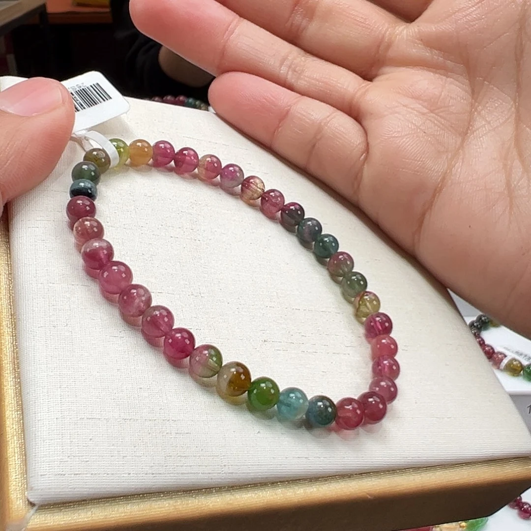 手串碧玺未镶嵌5.mmmmmmmm