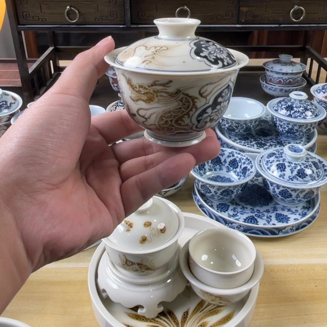 景德镇手工手绘茶具