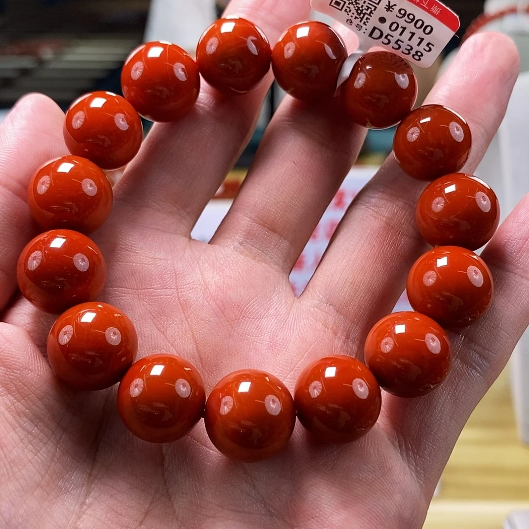 未镶嵌14+mm  多样性发一南红玛瑙