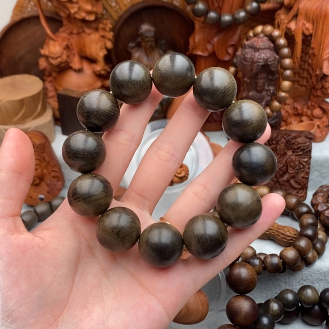 手串/手链檀香木印度正区迈索尔老山檀 2.0风化 奶香沉水