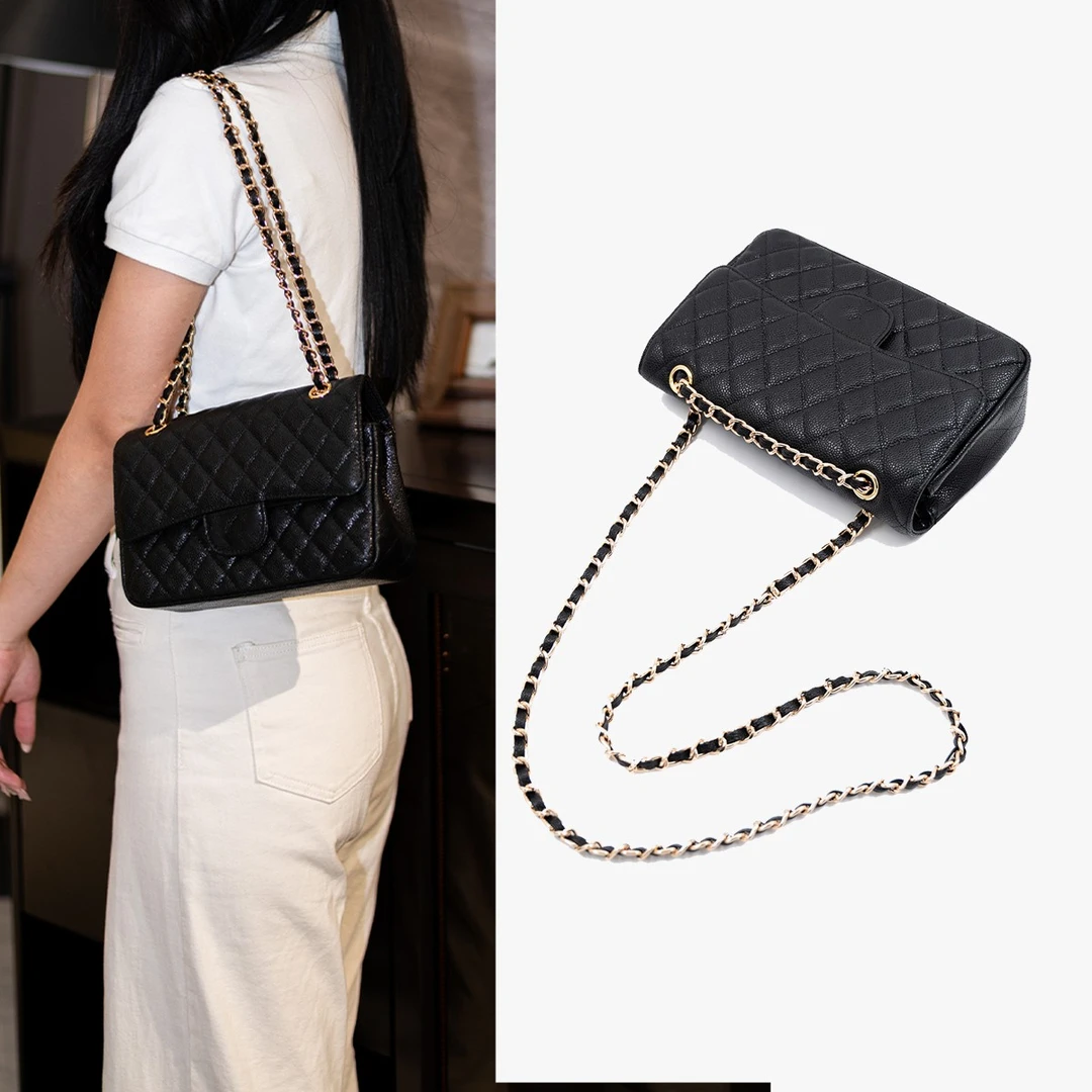 链条小方包小香风宝恩时尚新款单肩斜挎长款百搭气质女包TL25601