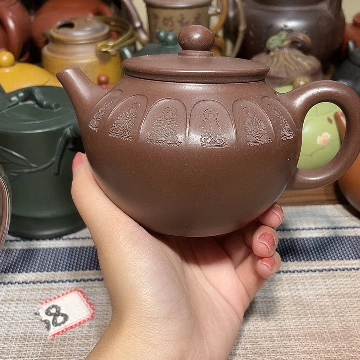 茶壶紫砂紫砂宜兴紫砂壶330cc