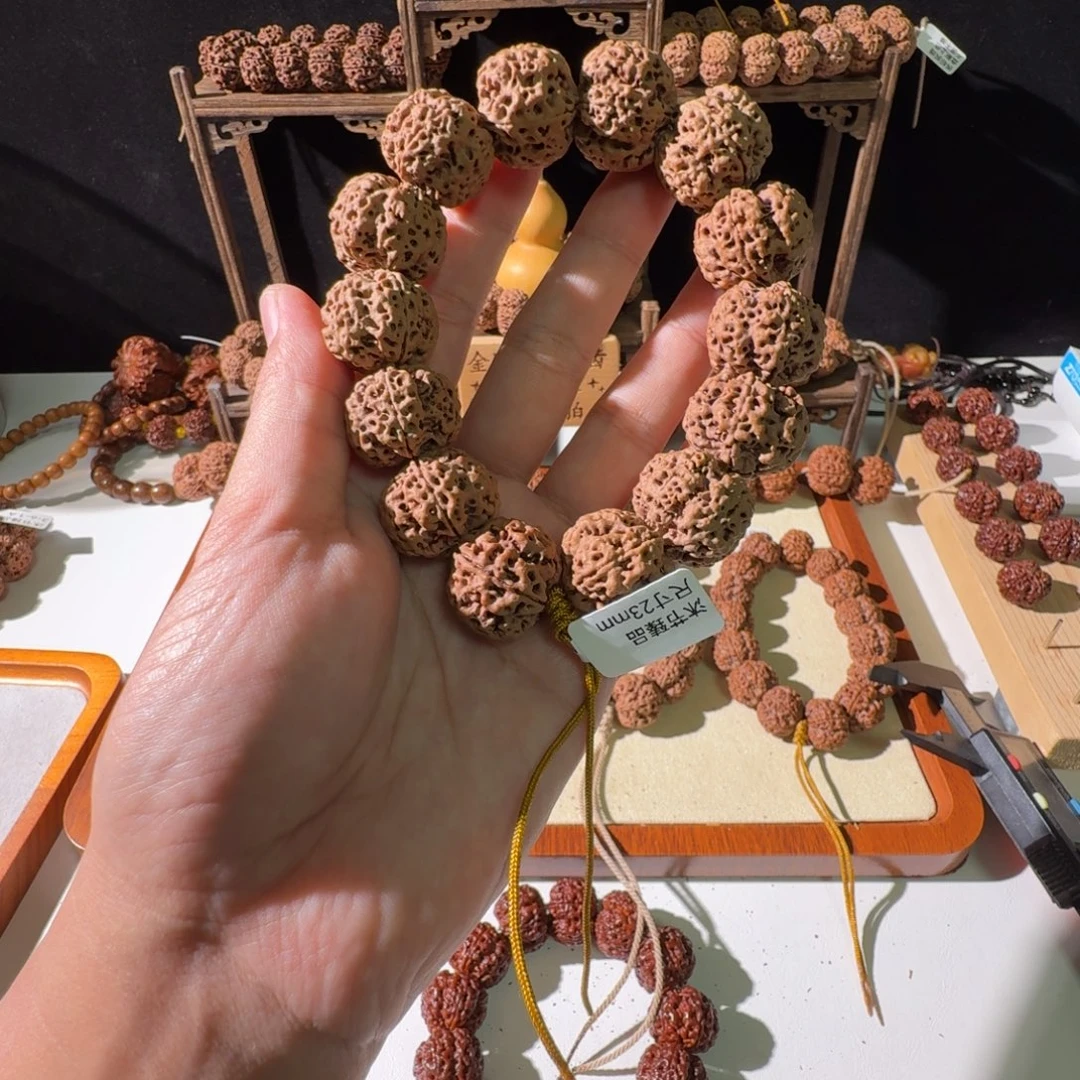 手串金刚菩提23尺寸蜂窝双龙