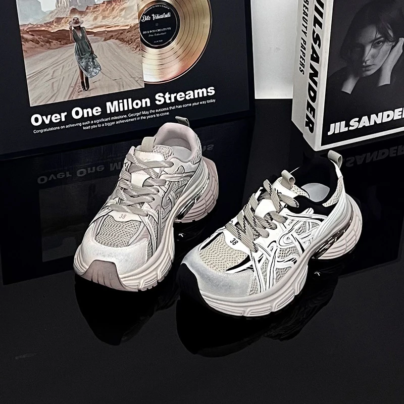 【杨杨粉丝专属】春季厚底老爹鞋时尚百搭洋气休闲运动鞋1128-13