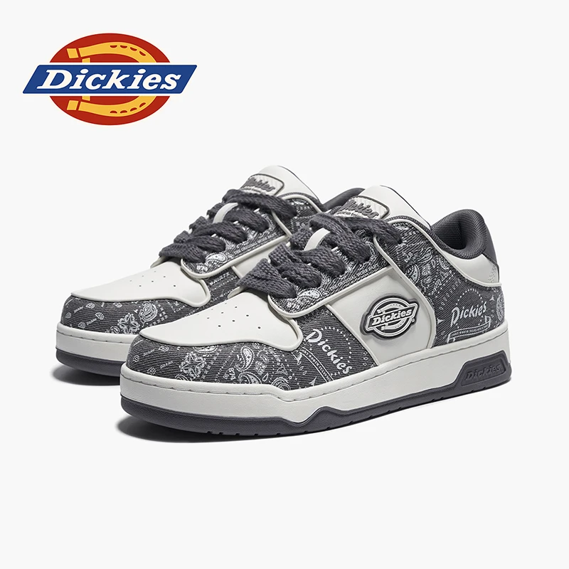 Dickies腰果花板鞋男款2025新款四季鞋子男鞋潮鞋休闲厚底面包鞋