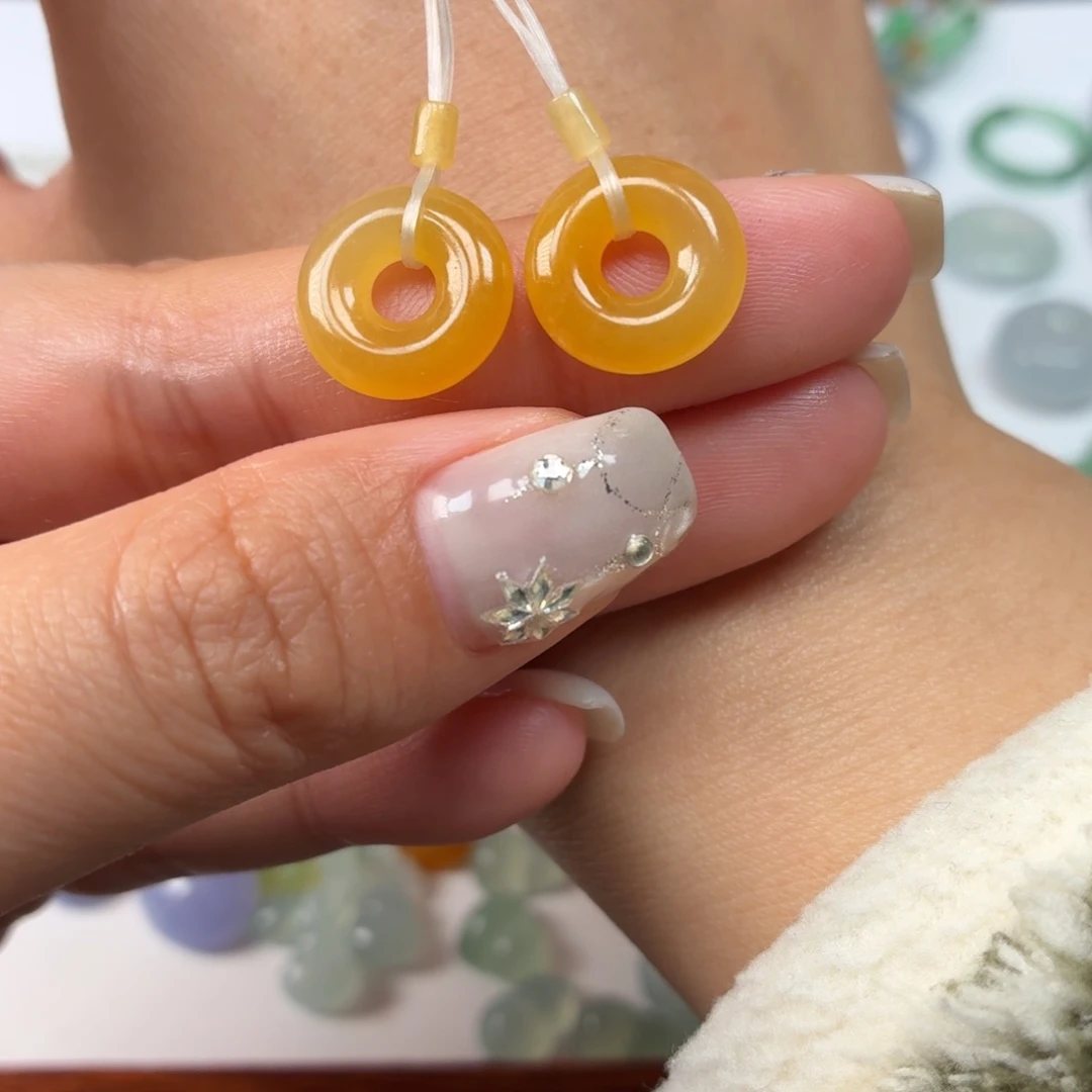 定制翡翠未镶嵌甜甜圈