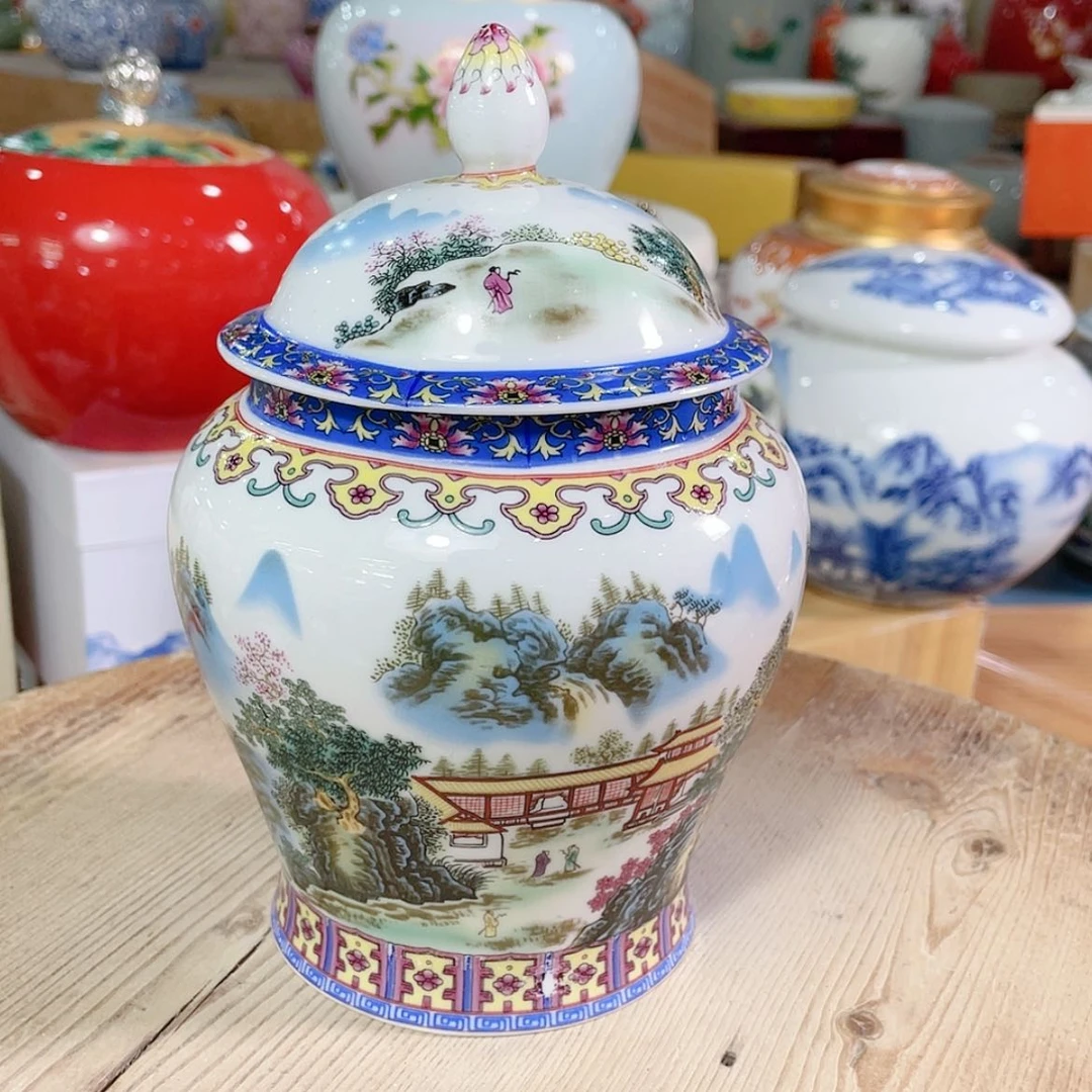 【闪购商品】罐陶瓷茶叶罐密封罐
