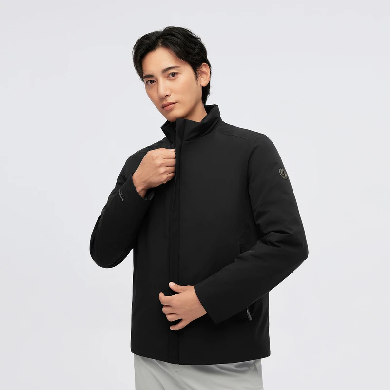 波司登【高奢鹅绒】男秋冬保暖休闲防风立领商务系列B40134151GM