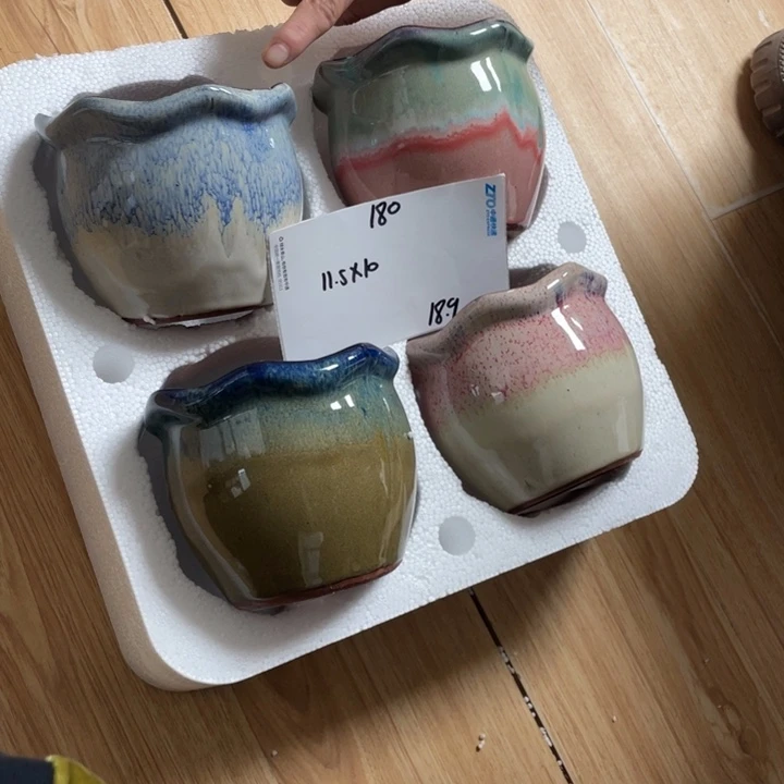 粗陶多肉花盆微瑕180