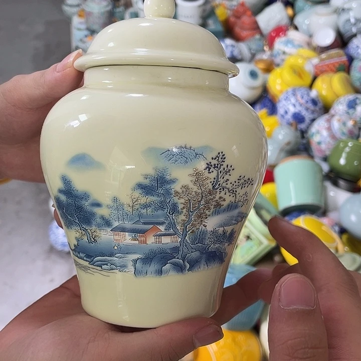 陶瓷罐茶叶罐密封罐