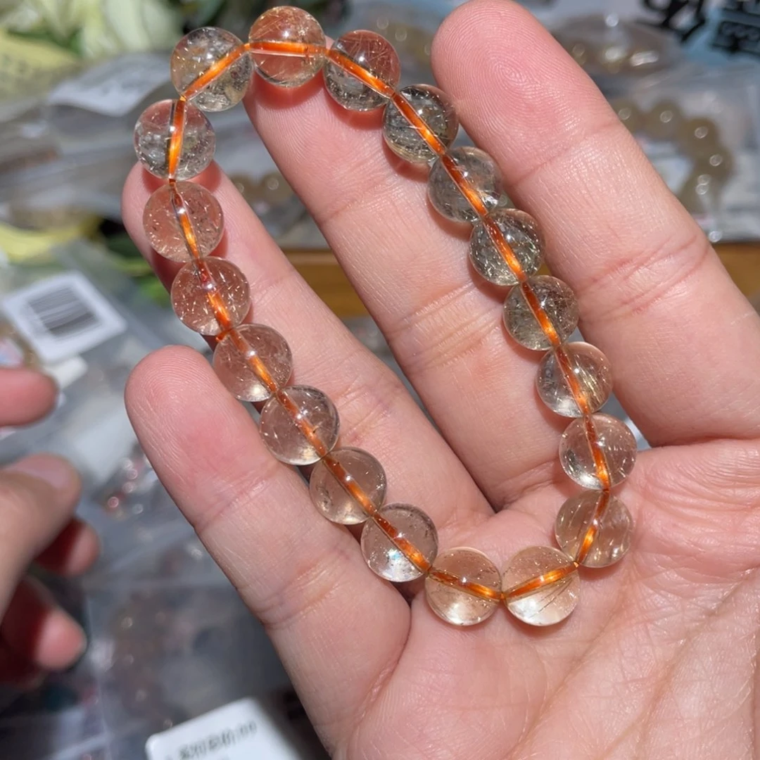 水晶手链未镶嵌丑***怪我