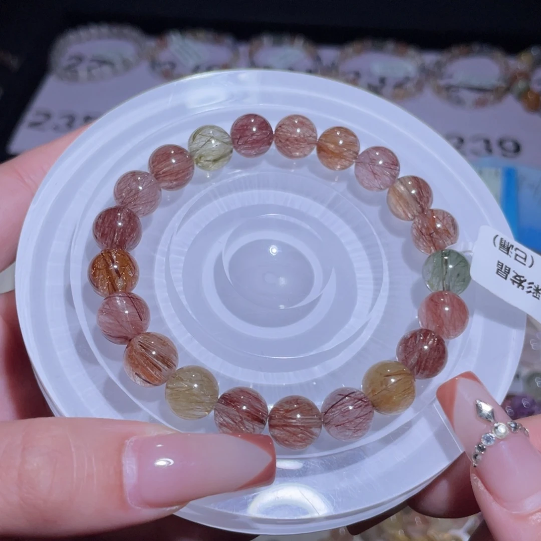 手链水晶未镶嵌235号多样性发一G 9mm+