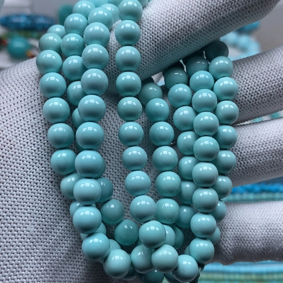 绿松石未镶嵌手串