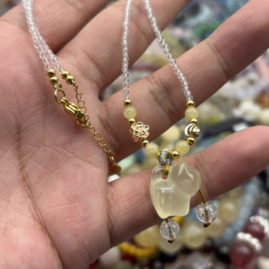 水晶手链银S925镶嵌