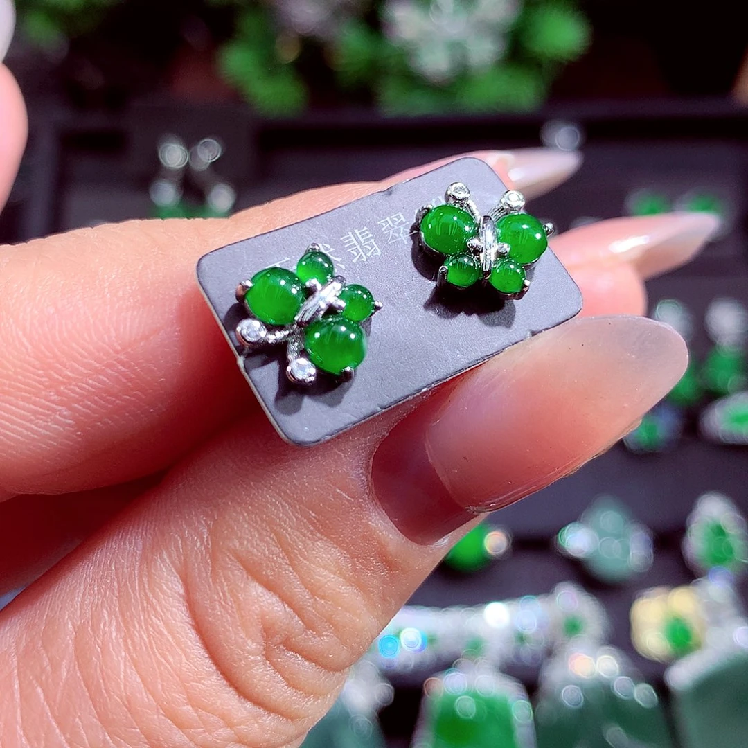 颈饰未镶嵌翡翠天然