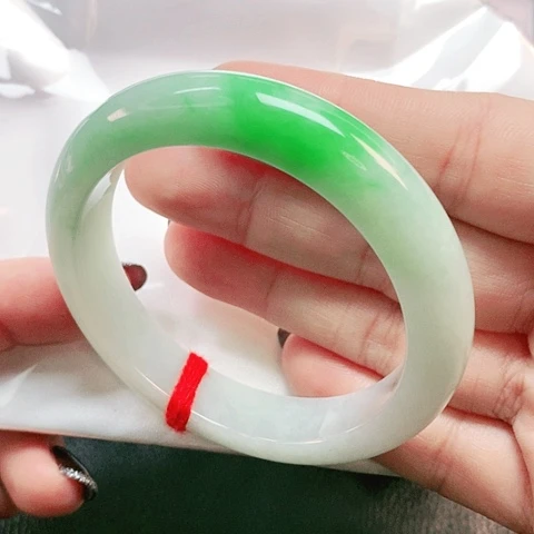 未镶嵌手镯翡翠正圈2919