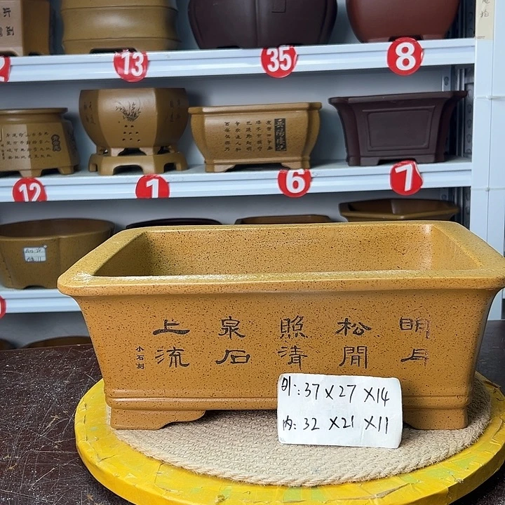 花盆紫砂你在一起