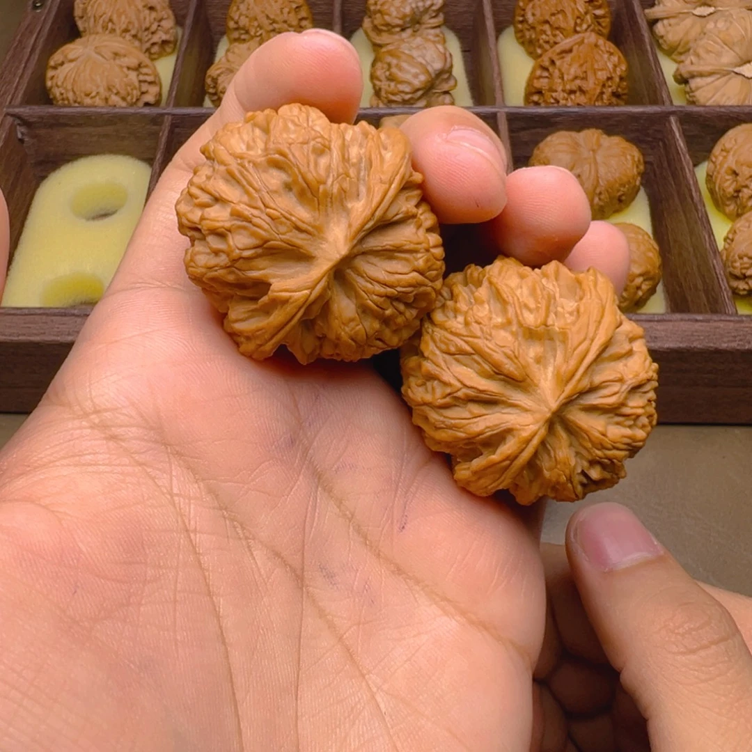 文玩核桃把件球苹果园，39尺