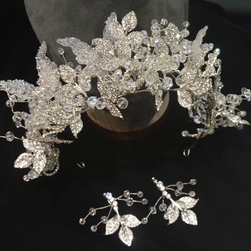 皇冠配饰精美气质公主婚饰新娘结婚银色大气时尚唯美