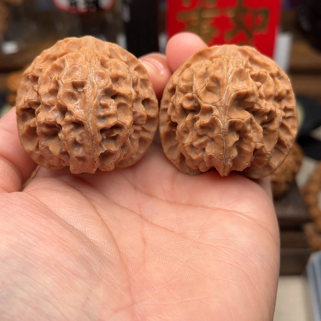 【闪购商品】e***n文玩核桃手把件42苹果