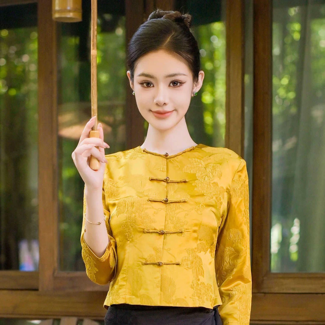 西双版纳傣族服装女泼水节衣西双版纳傣族服装套装