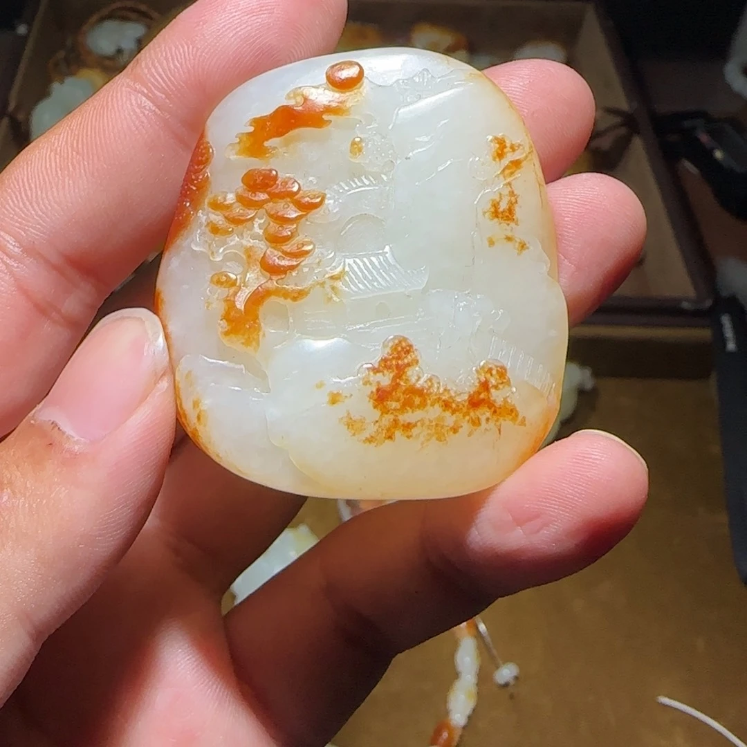 和田玉挂件未镶嵌