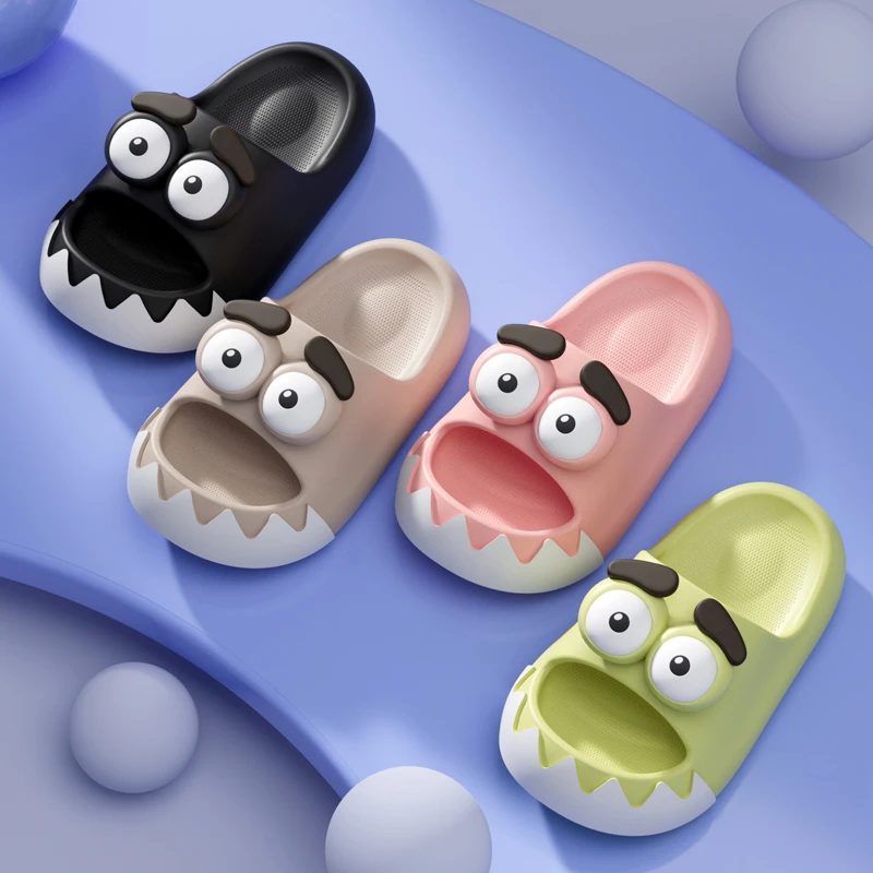 儿童EVA拖鞋踩屎感男女童春夏卡通可爱软底小孩室内外穿凉拖鞋