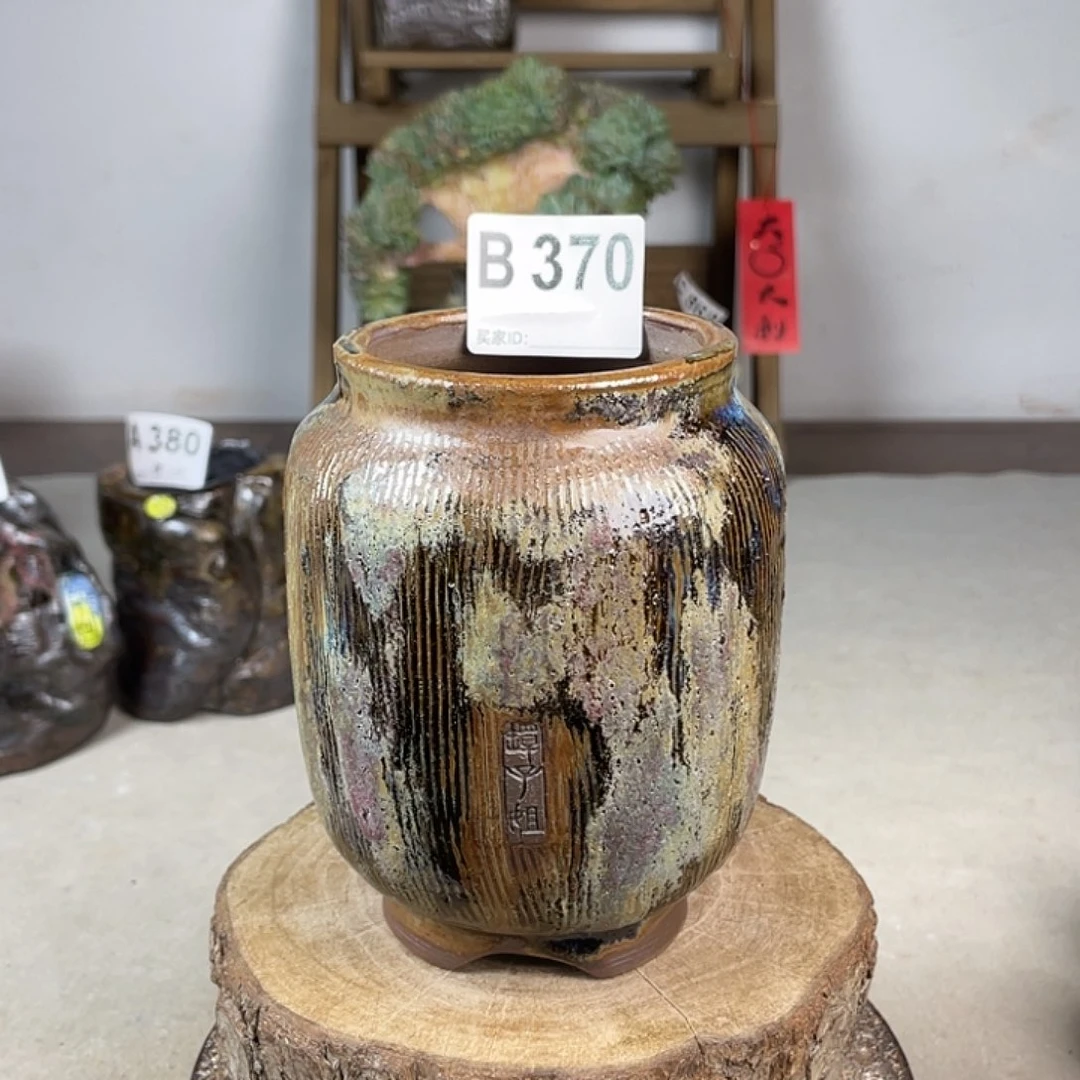 紫砂花盆新品试验 默认微次  内口6.5