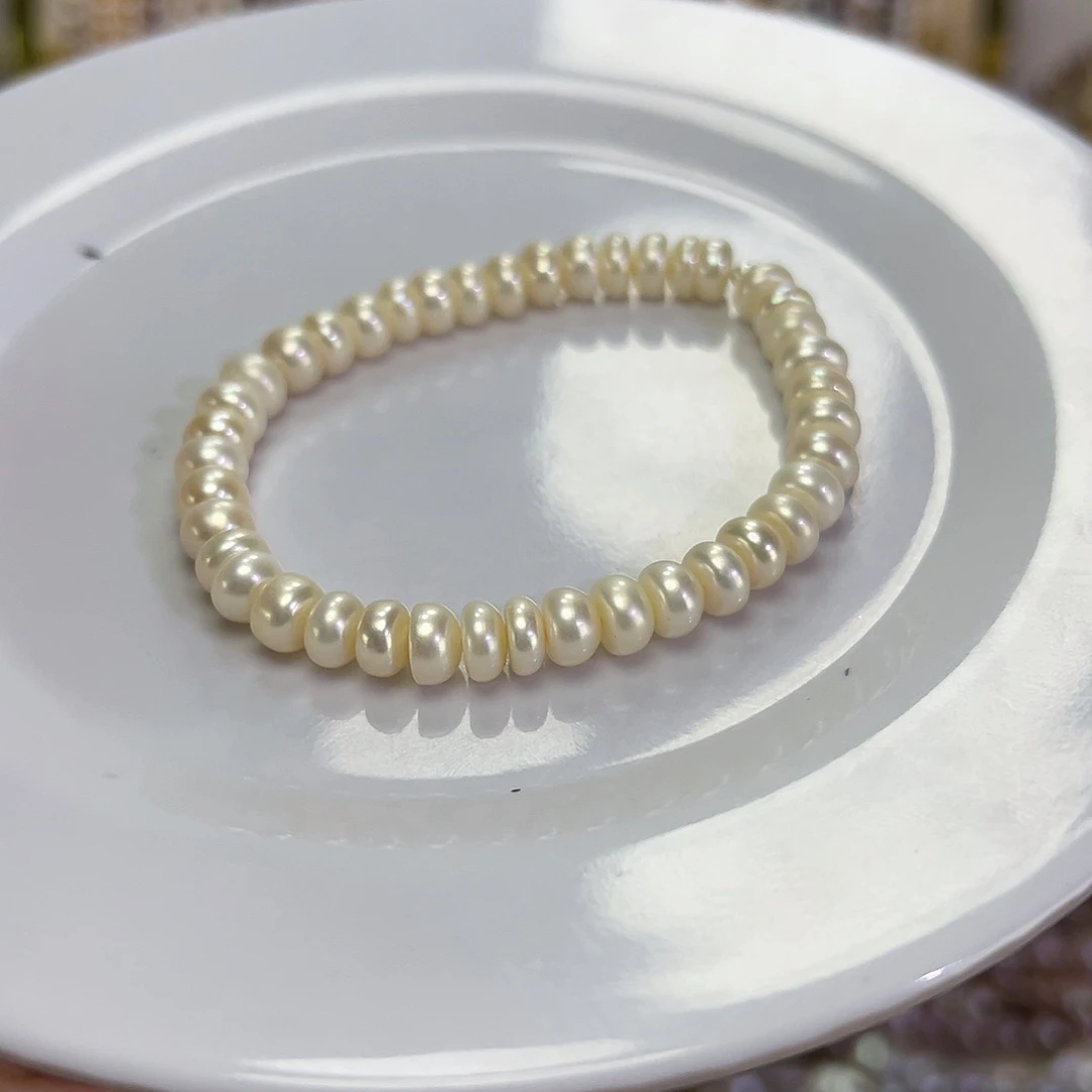 手绳钛钢淡水珍珠