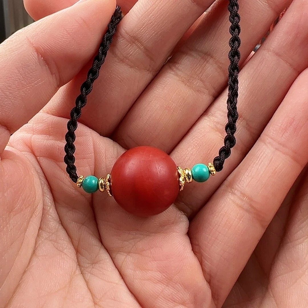 南红玛瑙锁骨链未镶嵌