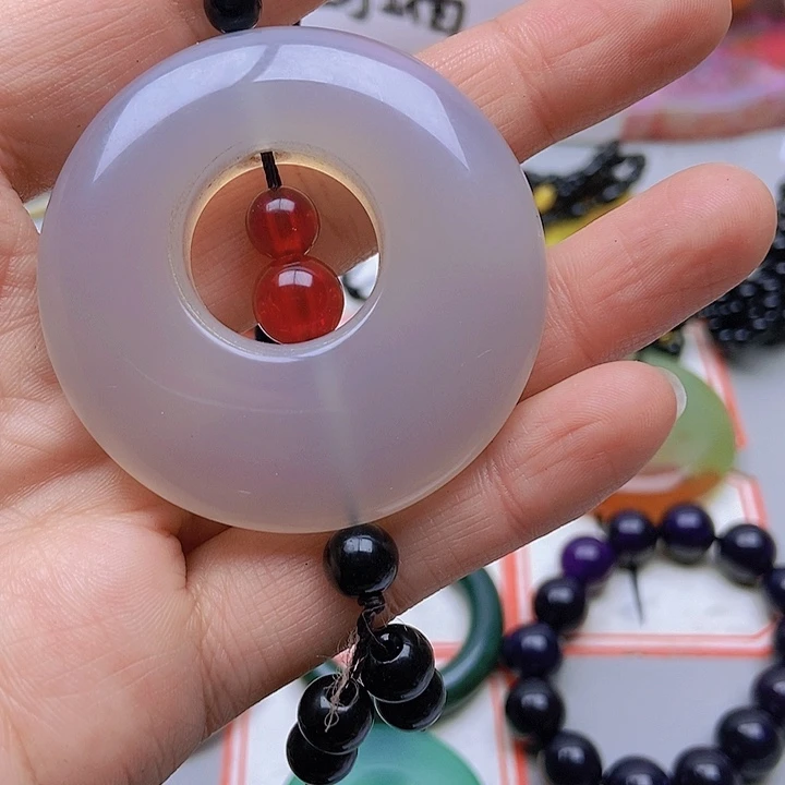 【闪购商品】玛瑙/玉髓珠宝半成品未镶嵌云**语